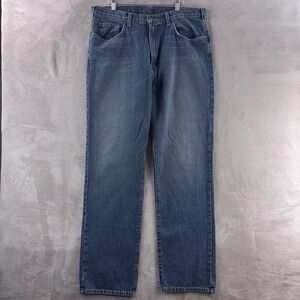 Polo Ralph Lauren Dungarees Jeans Mens Size 36x32 Blue Straight Leg Classic